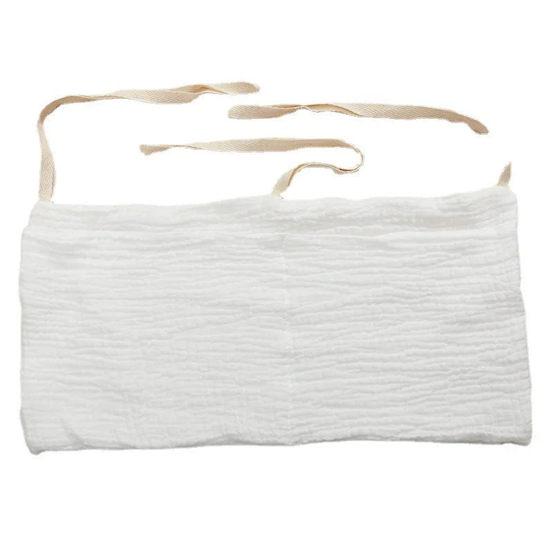 Baby Crib Organizer – Cotton Bedside Storage Bag for Nursery