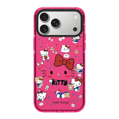 Fashion Popular Sanrio Cute Leopard Print Hello Kitty Pattern iPhone Case