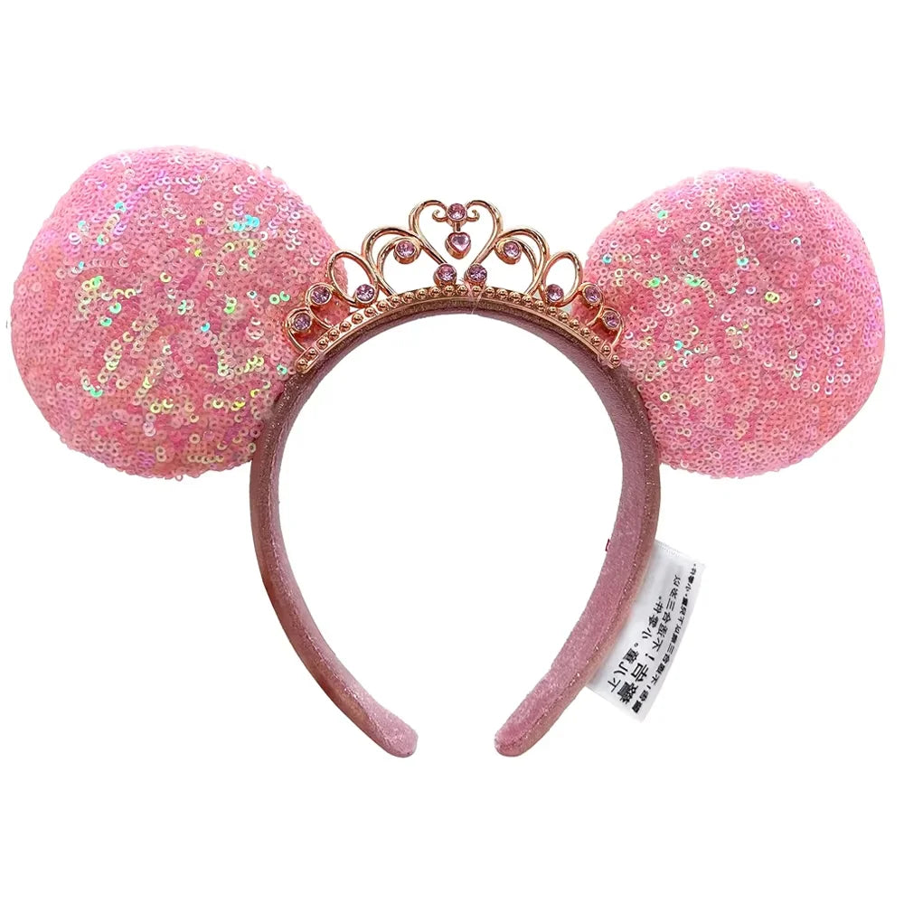 Disney Mickey Ears Headband – Sequin Minnie Cosplay Hairband