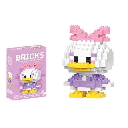 Cartoon Character Mini Building Blocks Set – DIY Brick Figures
