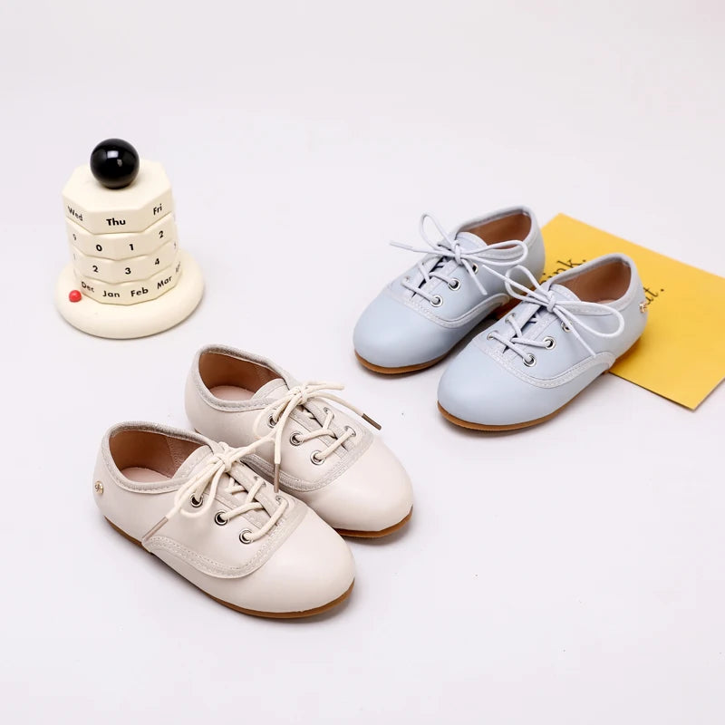 Kids Mary Jane Shoes – Girls Flat Oxford Platform Shoes