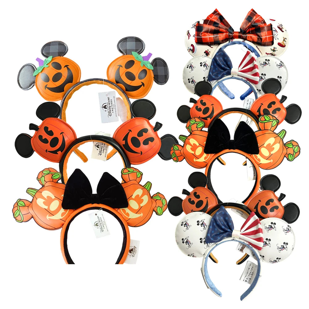 Mickey Mouse Ear Headband – Bow Costume Cosplay Party Accessory