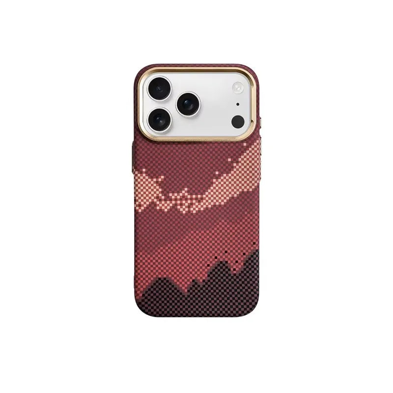 Magsafe Carbon Fiber Texture iPhone Case
