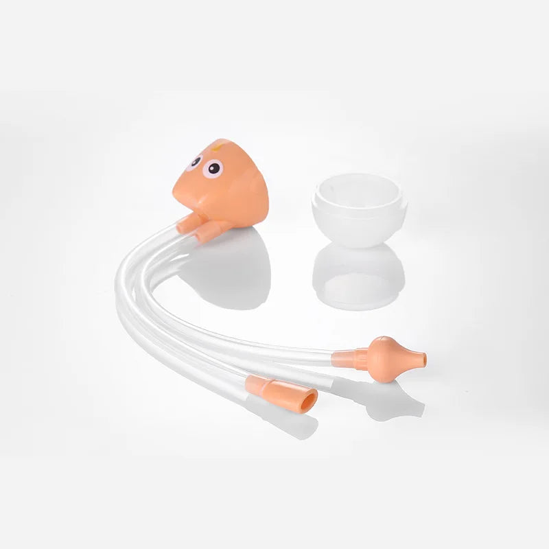 Baby Nasal Aspirator Mouth Suction Snot Cleaner for Infants & Toddlers