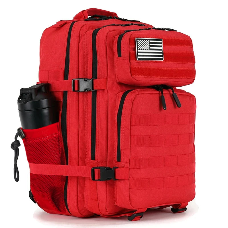 Meal Prep Backpack 45L Insulated Cooler Tactical Gym Bag for Hiking & Camping