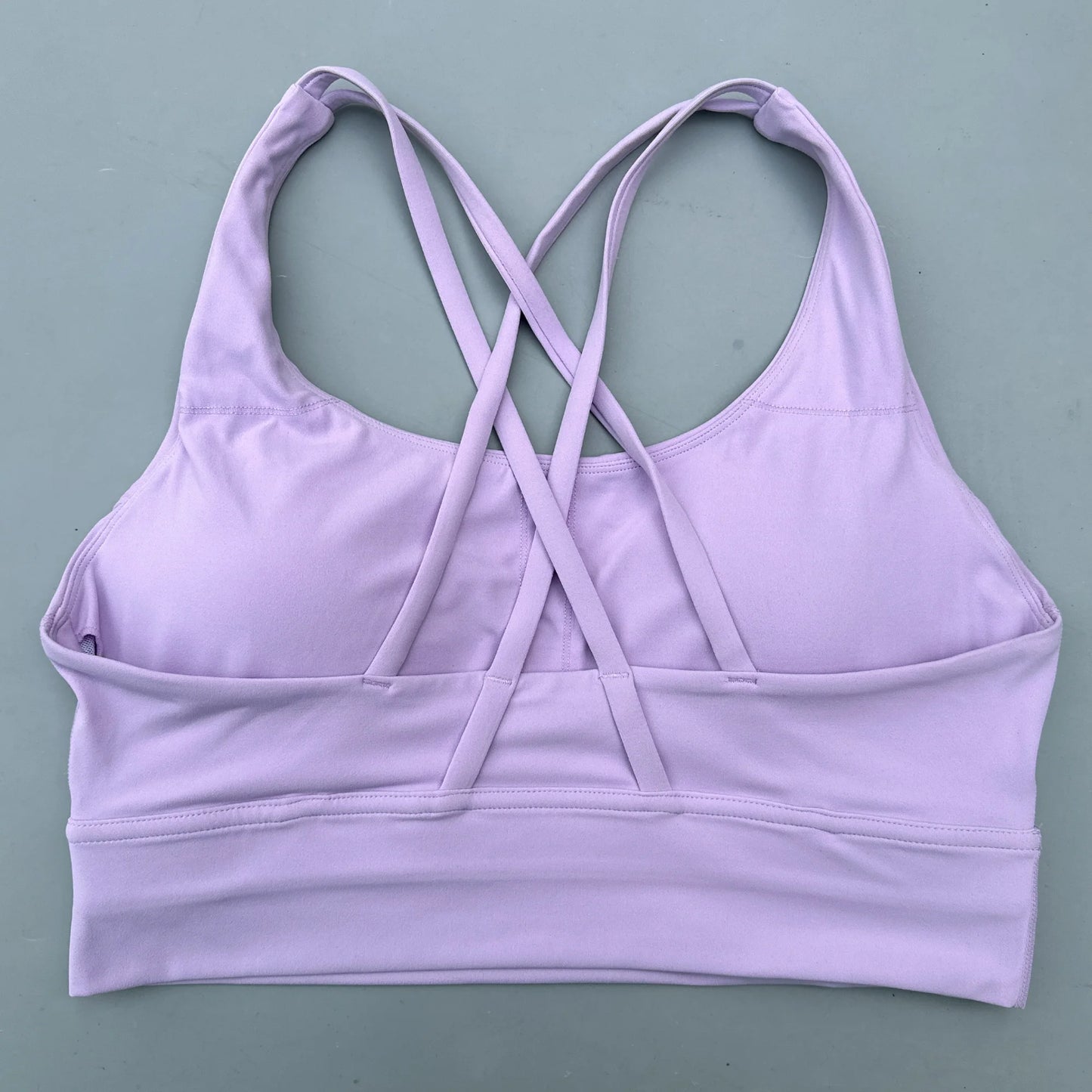Women's Padded Cross-Back Sports Bra – High Support Activewear