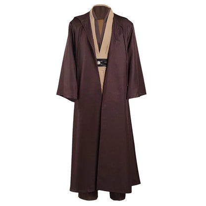 Obi-Wan Kenobi Jedi Costume Full Set – Adult Unisex Robe & Accessories