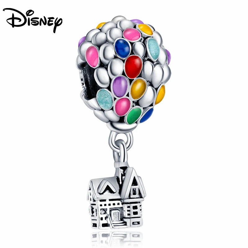 Disney S925 Silver Princess Charm Bead – Fits Pandora Bracelet & Necklace