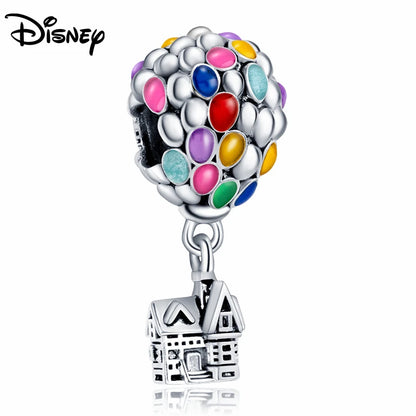 Disney S925 Silver Princess Charm Bead – Fits Pandora Bracelet & Necklace