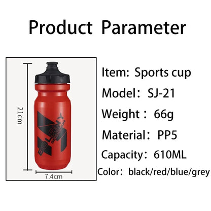 610ML Lightweight PP5 Cycling Water Bottle