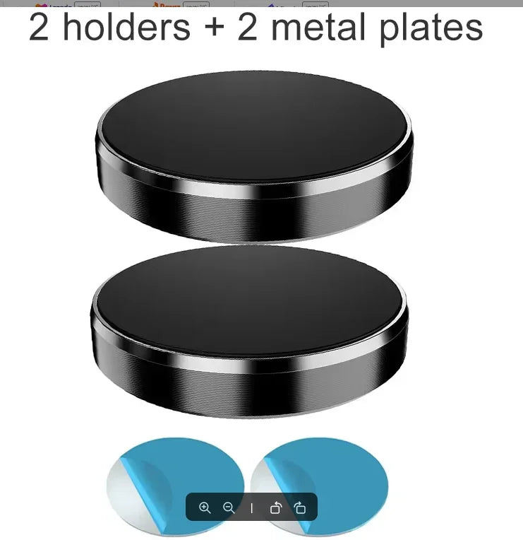 Magnetic Car Phone Mount – Adhesive Dashboard & Wall Holder