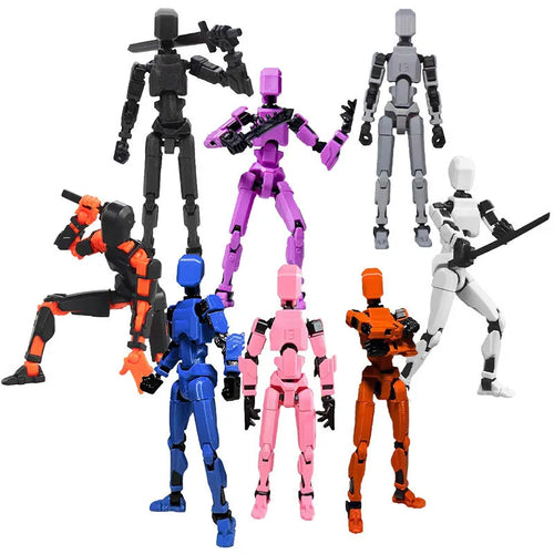 T13 Multi-Jointed Robot Dog Action Figure – Poseable Titan Mech Toy