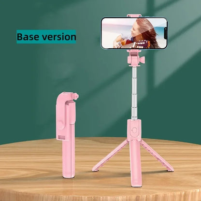 Selfie Stick Tripod with Fill Light & Bluetooth Remote