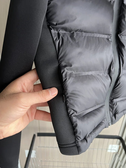 Women's Lightweight Hooded Down Jacket – Warm Winter Coat
