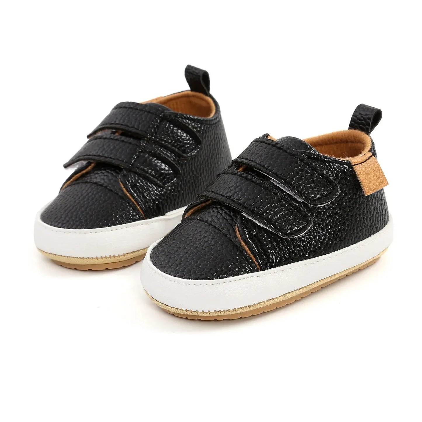Baby First Walker Sneakers Anti-Slip PU Leather Shoes