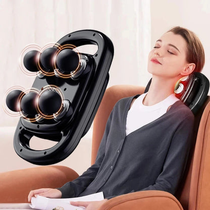 6-Head Percussion Massage Gun – Deep Tissue Full Body Relief