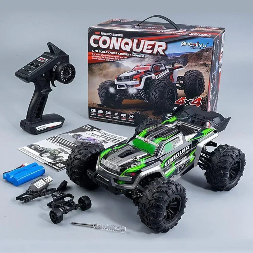 RC Monster Truck 1:16 Scale 4WD 50km/h – WLtoys Off-Road Car