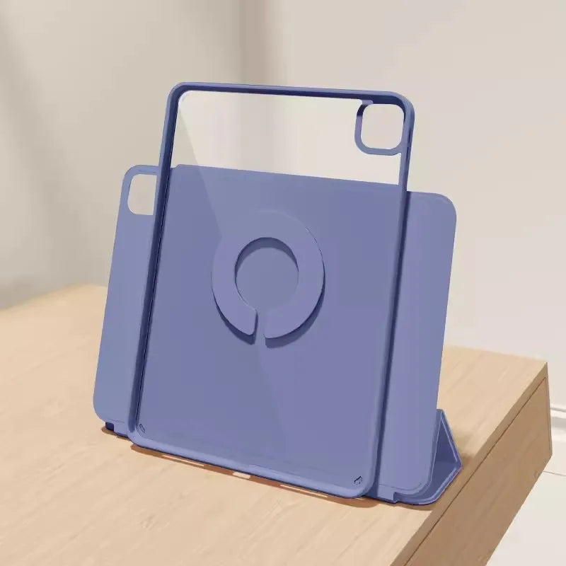 Magnetic Detachable iPad Case with Clear Back – iPad Pro, Air & More
