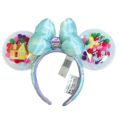Disney Minnie Mouse Ears Headband – Sequin Bow Princess & Villain Styles