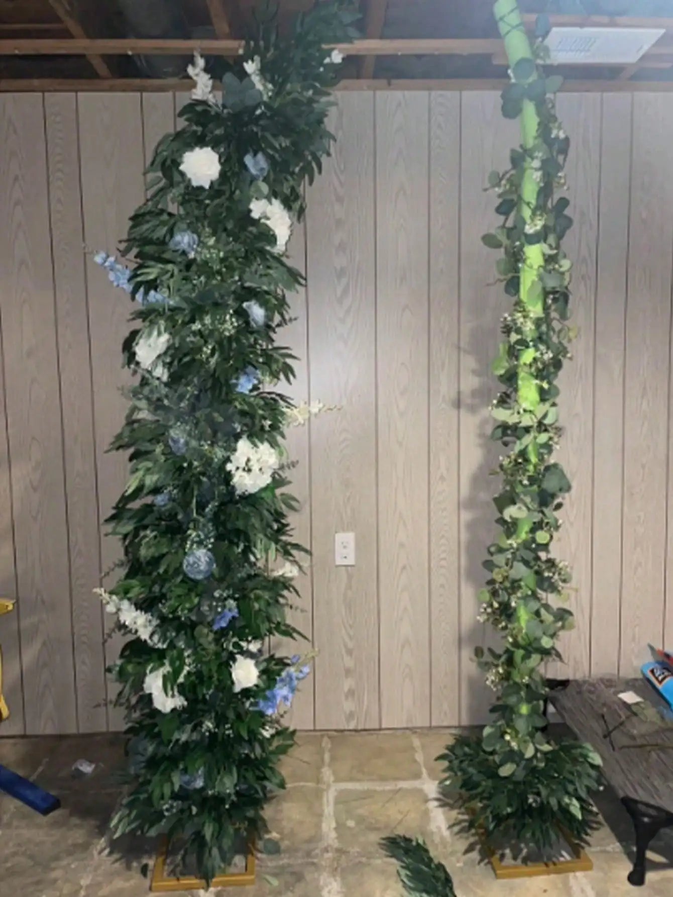 Artificial Eucalyptus Garland – Faux Greenery for Wedding & Home Decor