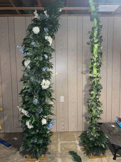 Artificial Eucalyptus Garland – Faux Greenery for Wedding & Home Decor