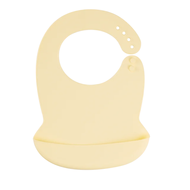 Silicone Baby Bib with Food Catcher – Waterproof & Soft