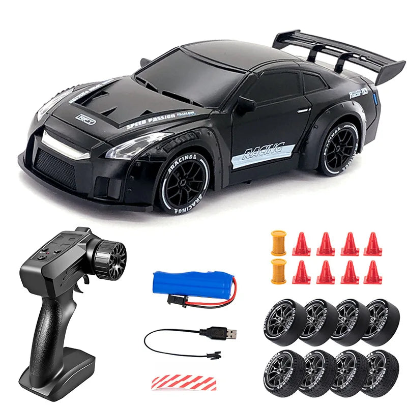 1:24 4WD High Speed RC Drift Car with LED Lights