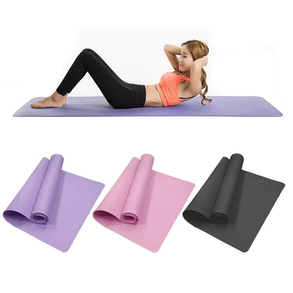 Anti-Slip EVA Yoga Mat 4mm – Fitness, Pilates & Gymnastics