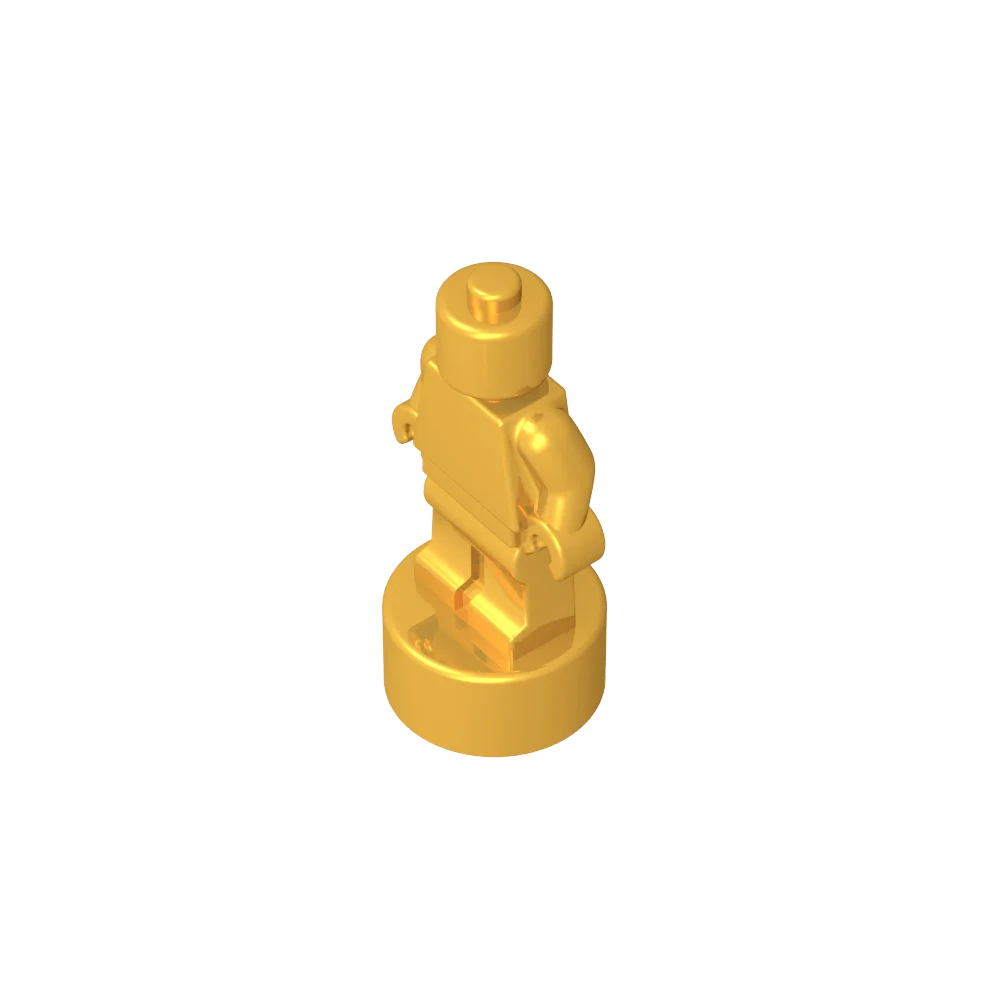 Minifig Trophy Statuette Building Block Part – Compatible Brick Piece