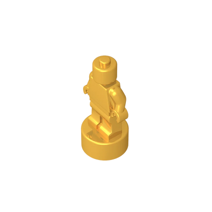 Minifig Trophy Statuette Building Block Part – Compatible Brick Piece