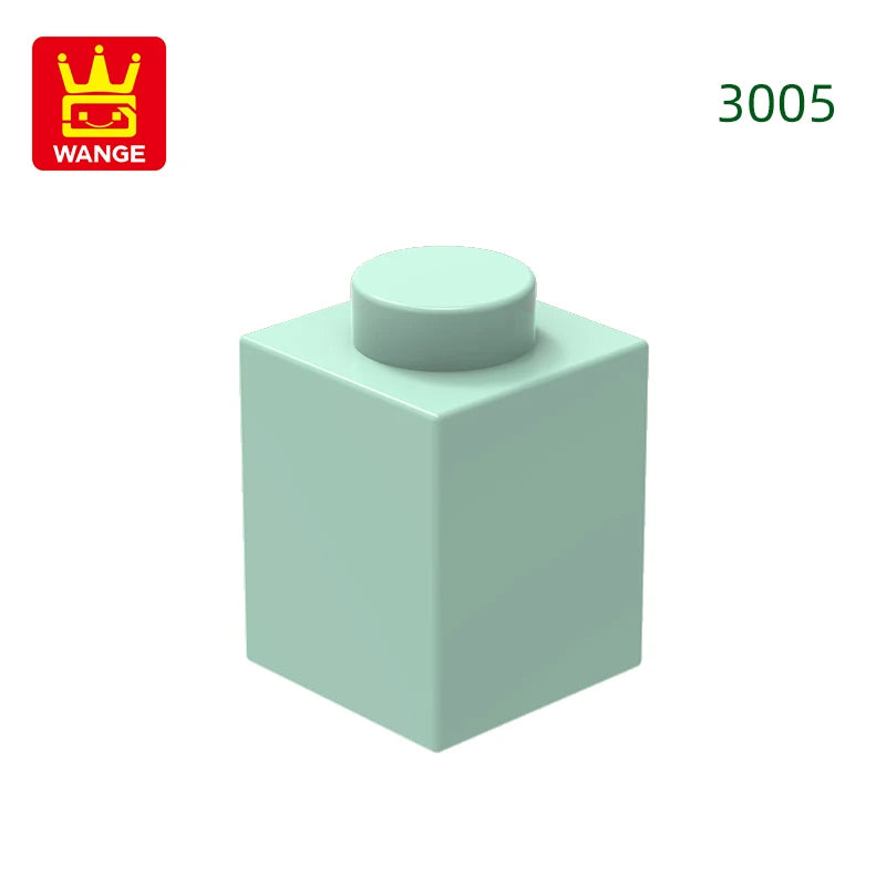 Wange 3005 1x1 Basic Brick MOC Parts – 232pcs Bulk Pack