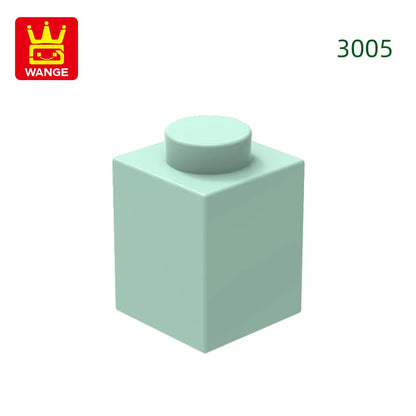 Wange 3005 1x1 Basic Brick MOC Parts – 232pcs Bulk Pack