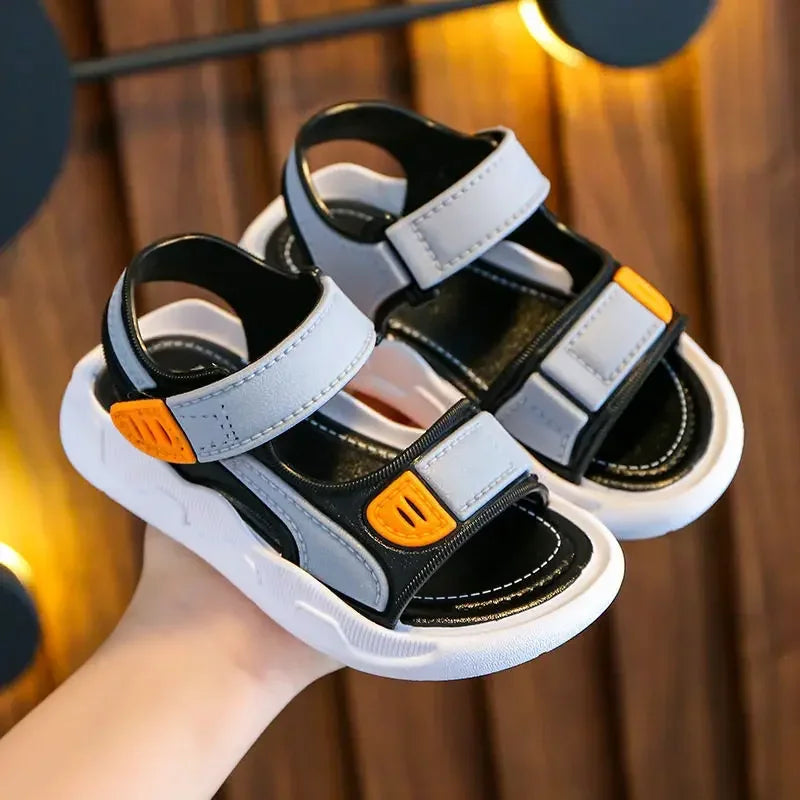 Kids Sport Sandals – Soft Sole Anti-Slip Summer Beach Shoes