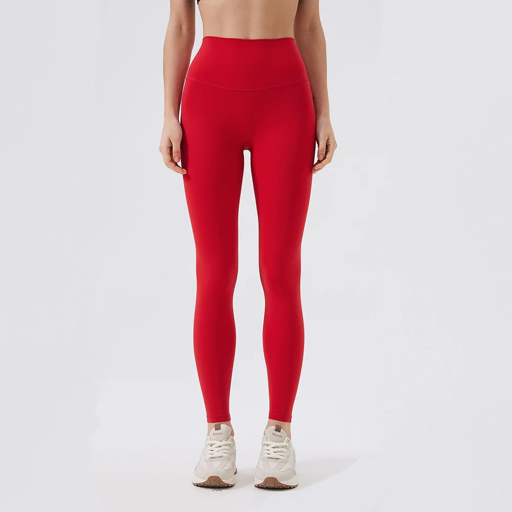 Women's High Waist Yoga Leggings – Cropped with Back Pocket