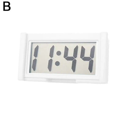 Mini Self-Adhesive Digital Clock for Car Dashboard