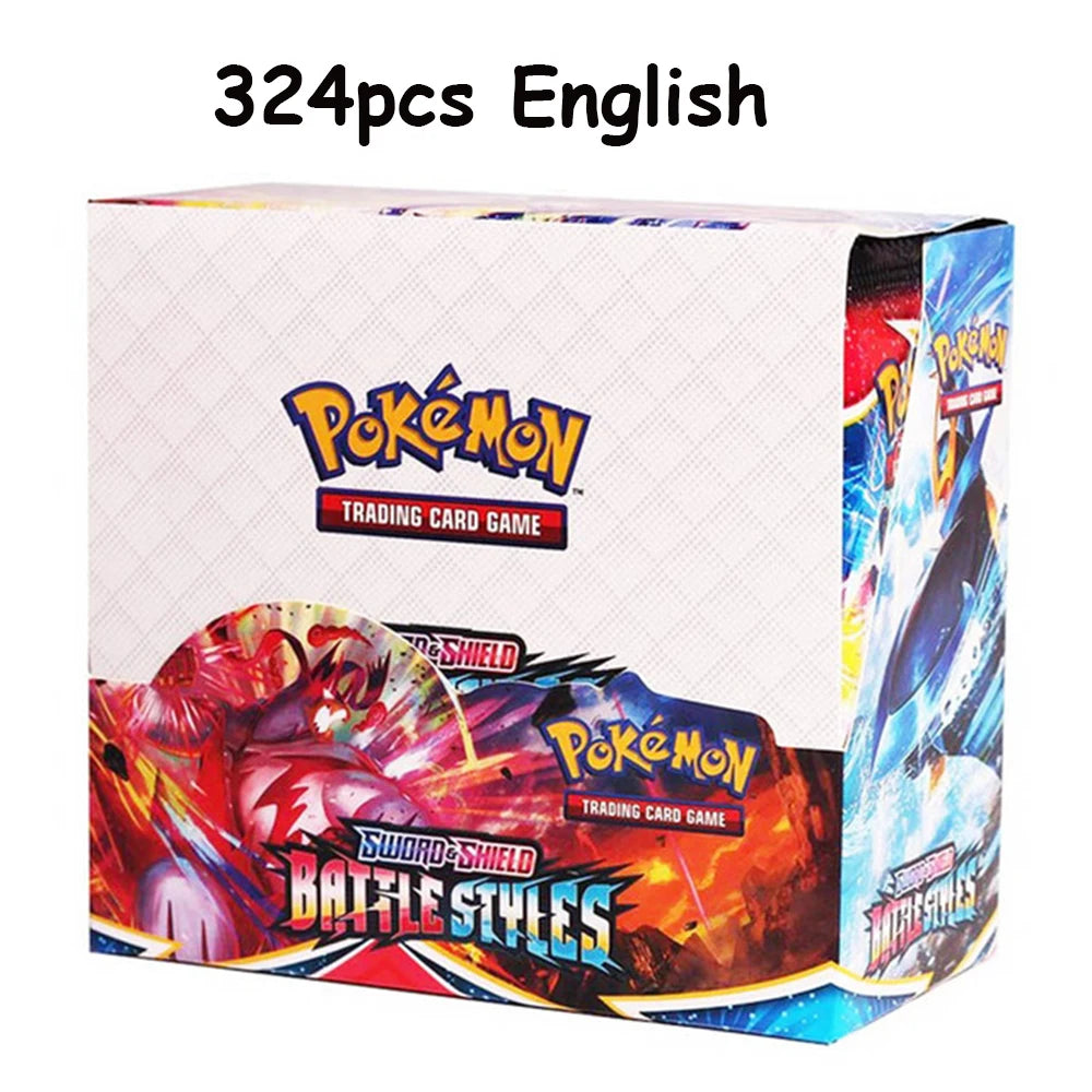 324PCS Pokémon Sun Moon XY Evolutions Booster Box