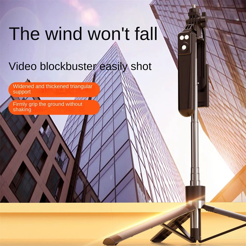 Selfie Stick Tripod with Bluetooth Remote – 170cm Extendable