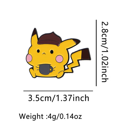Kawaii Cartoon Enamel Pin – Cute Anime Character Brooch Badge