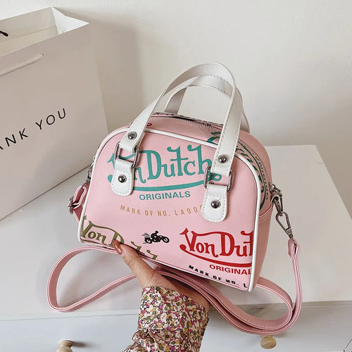 Women's Large Capacity Retro Crossbody Shoulder Bag