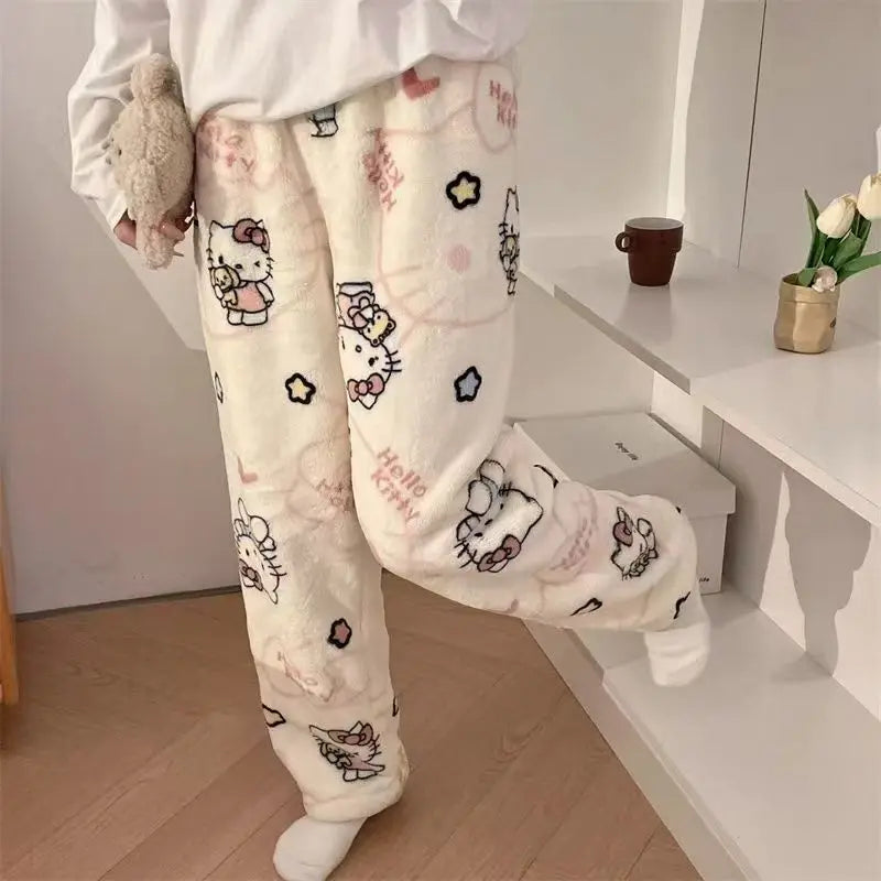 Women's Hello Kitty Flannel Pajama Pants
