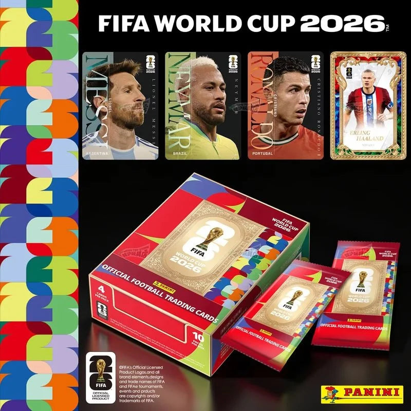 FIFA World Cup Collectible Trading Cards – Box of 10 Packs
