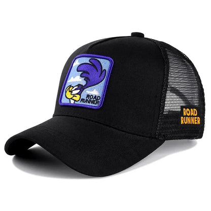 Cartoon Anime Trucker Cap – Unisex Adjustable Baseball Hat