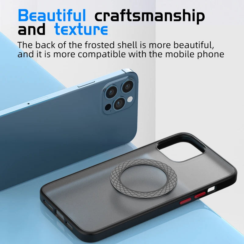 Magnetic Metal Ring Plate for MagSafe & Phone Holders – Iron Sheet Sticker