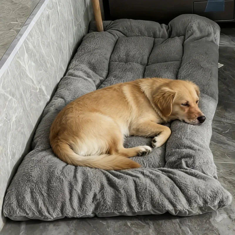 Extra Large Plush Dog Bed Mat – Super Soft Thickened Pet Sofa Cushion