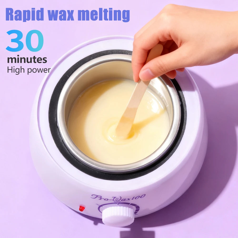 Electric Wax Warmer for Hair Removal – Adjustable Temperature