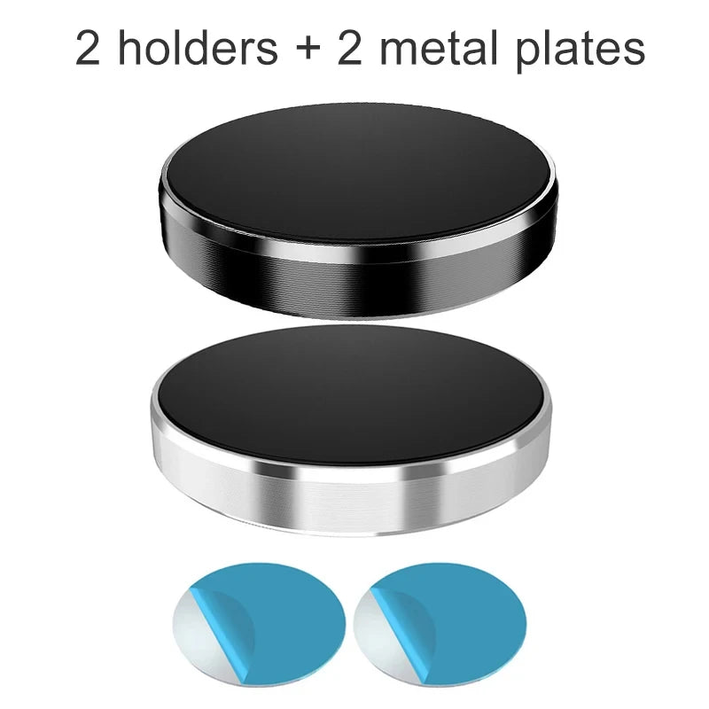 Magnetic Car Phone Mount – Adhesive Dashboard & Wall Holder