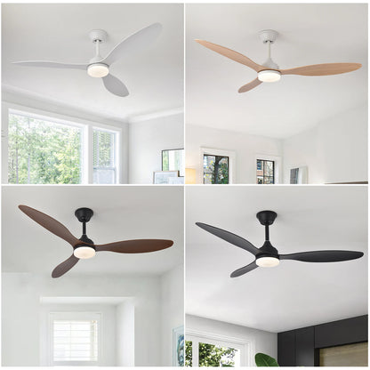 Ceiling Fan with Light – Low Profile Remote Control Fan, 25–52 Inch