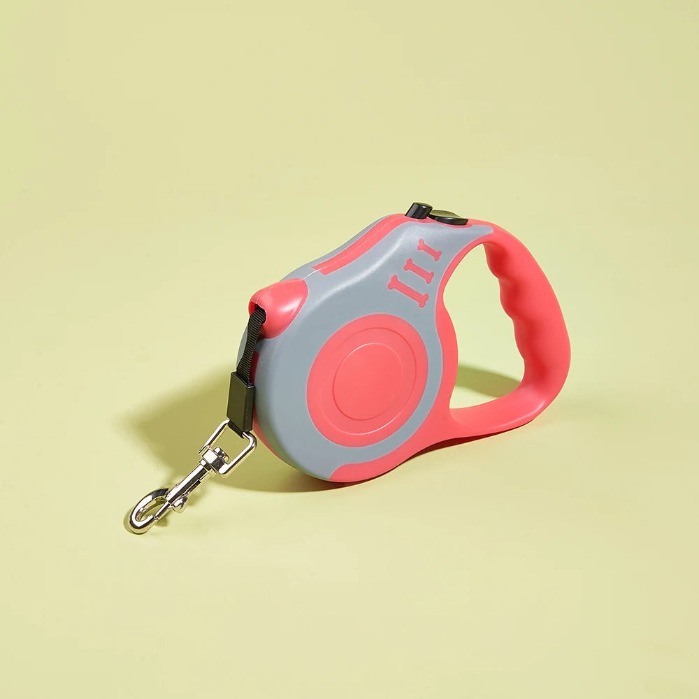 Retractable Dog Leash – 3M & 5M Nylon Lead for Small Dogs & Cats