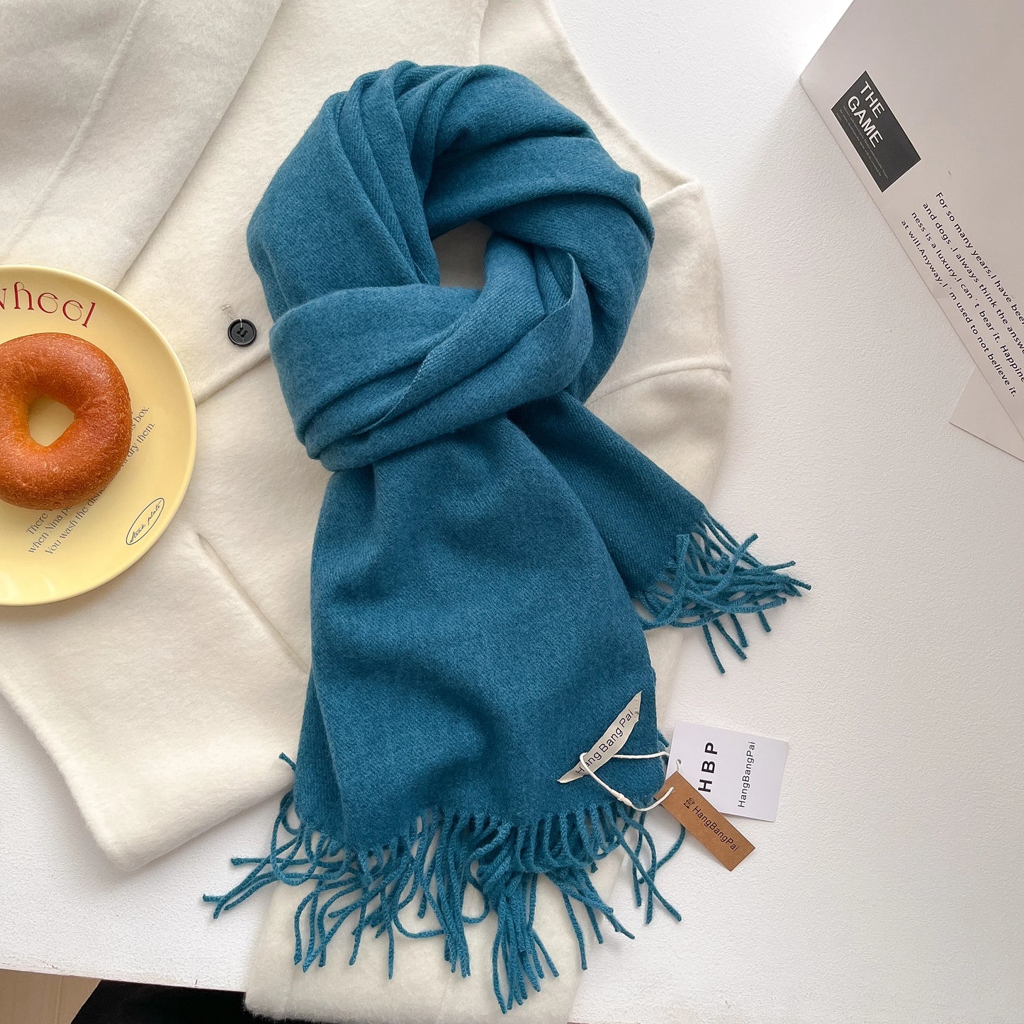 Cashmere Winter Scarf for Women – Warm Long Pashmina Shawl
