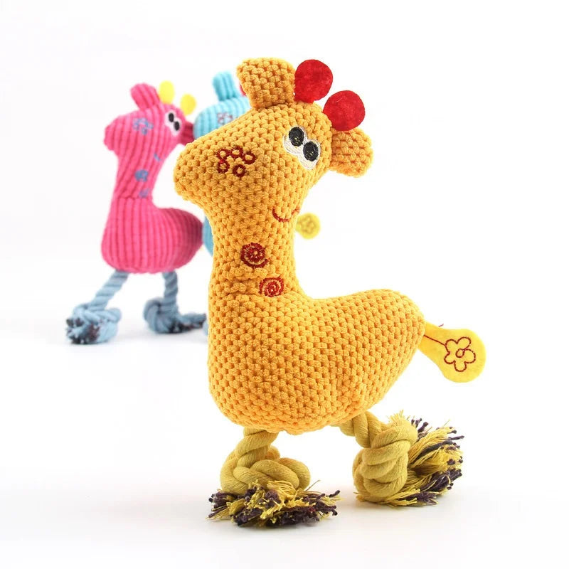 Interactive Squeaky Chew Toy for Puppies and Kittens